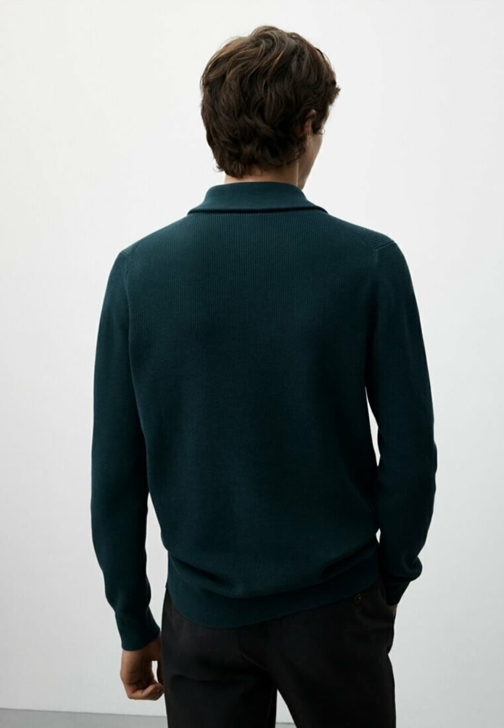 마시모두띠 남성 M사이즈 반집업 니트 상품이미지9