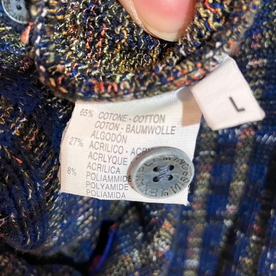 미쏘니 에스닉 카라니트 가디건 상품이미지7