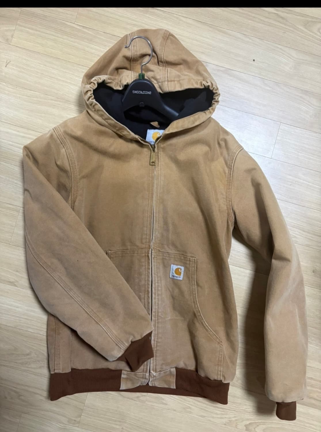 칼하트 덕 액티브 후드 자켓 팩토리라인 루즈핏 워크자켓 상품이미지2