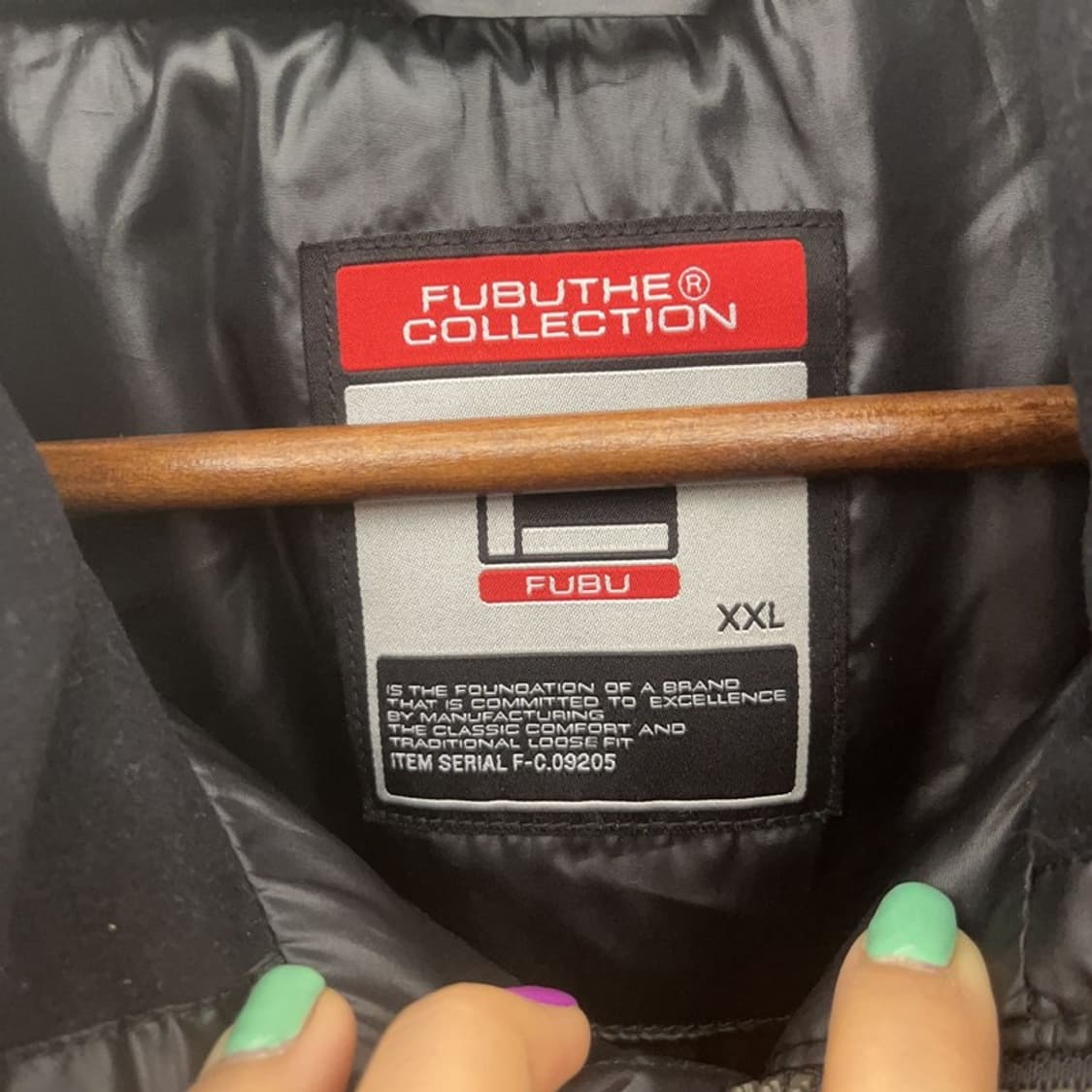 푸부 올드스쿨 빈티지 스트릿 오버핏 패딩 XXL C06719 상품이미지5