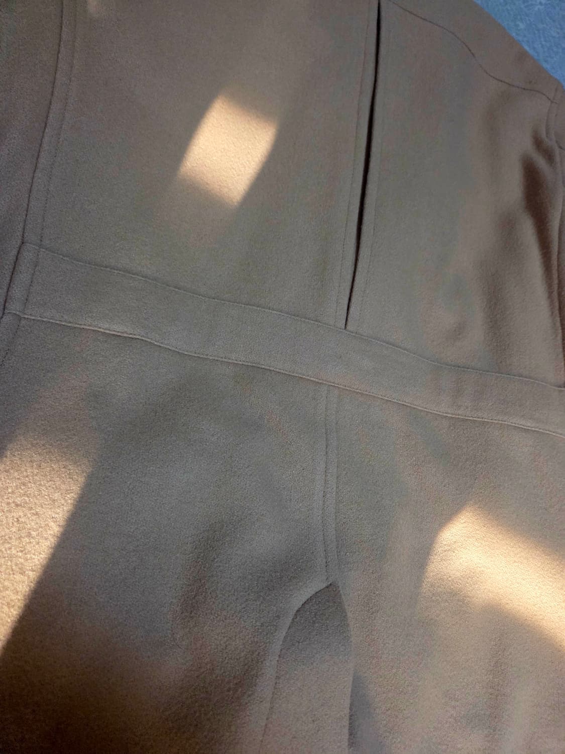 L,105) ods[올리브드랩서비스] 파더코트 카멜색상 팝니다. 상품이미지4