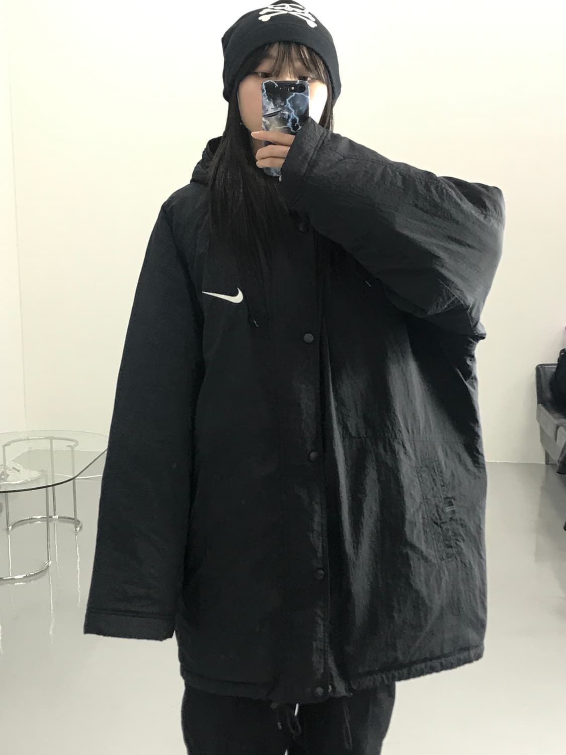 90's 나이키 올드스쿨 빅스우시 자켓 상품이미지2