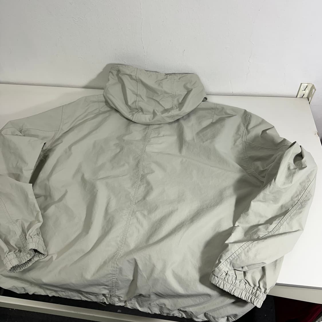 L-XL 커버낫 아이보리 바람막이 자켓 상품이미지6