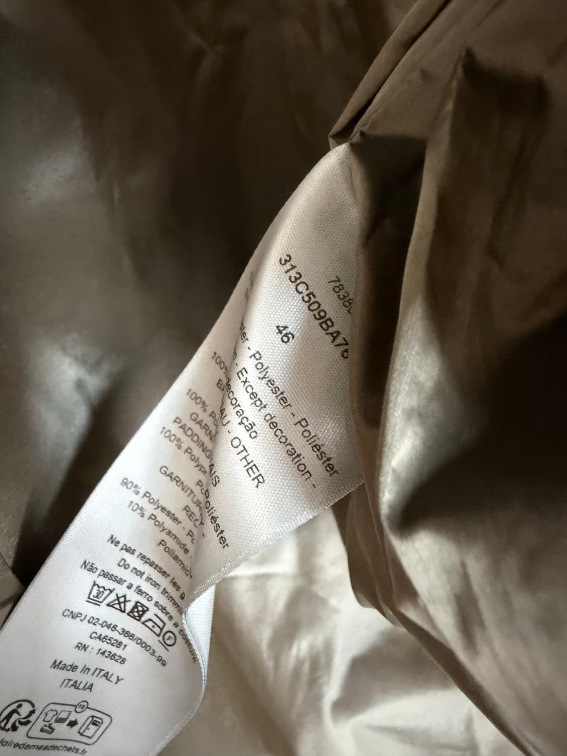 디올 까나쥬 오버셔츠 패치포켓 경량자켓 ( 100~105 ) 상품이미지5