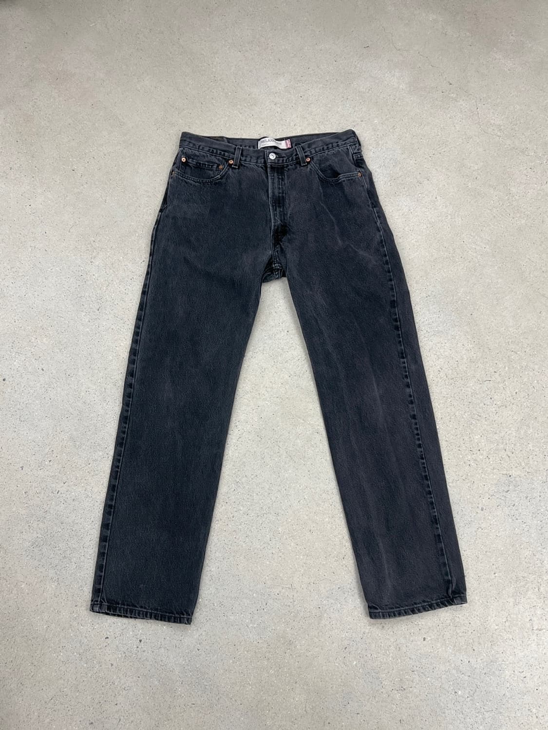 리바이스 00s 550 블랙 데님 팬츠 / 34 x 33 상품이미지3