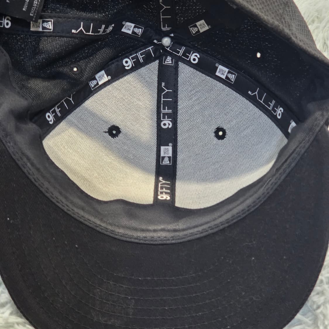 L8-1:뉴에라 9FIFTY 스냅백 블랙 (약 58-60cm) 상품이미지7