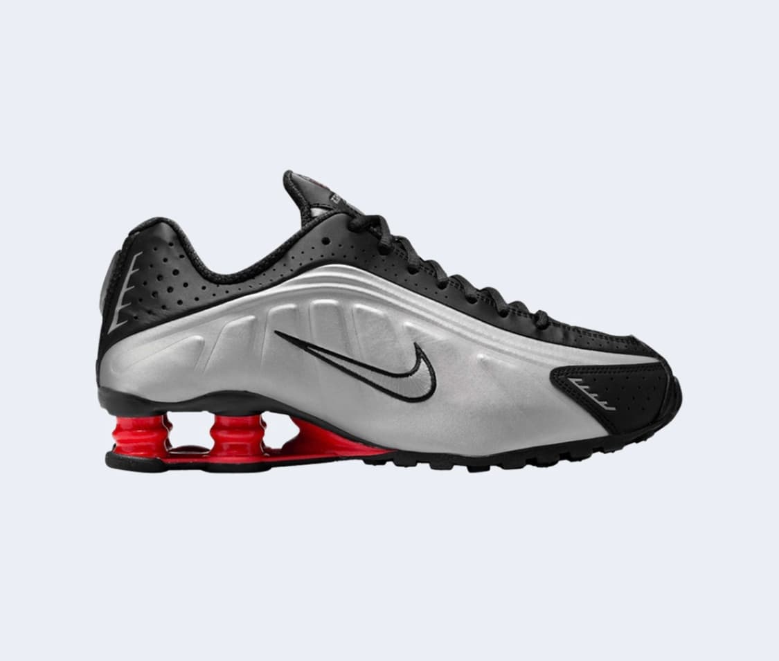 (W) Nike Shox R4 OG Black Light Crimson 상품이미지1