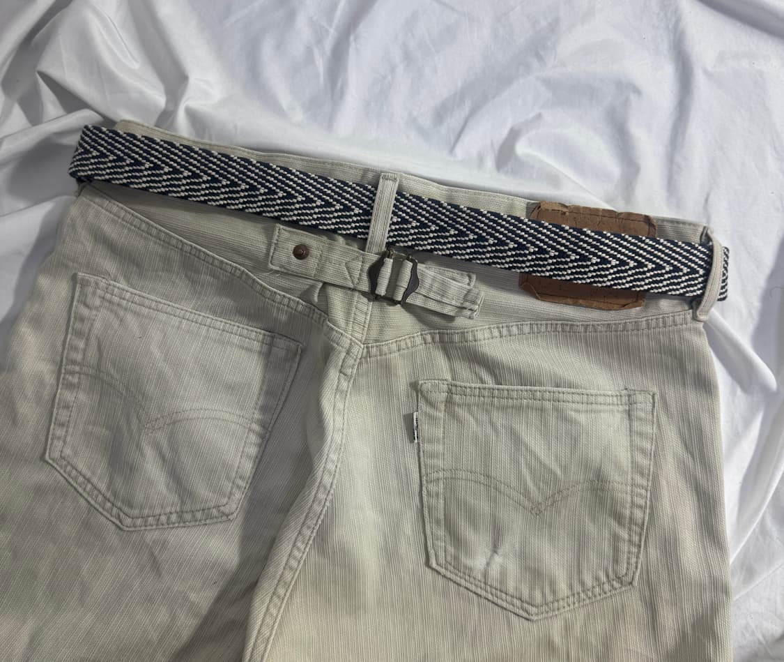 J crew 헤링본 웨빙 벨트 상품이미지2