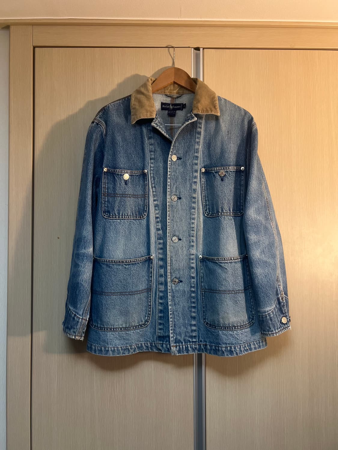 90's 폴로 랄프로렌 데님 초어 재킷 상품이미지1