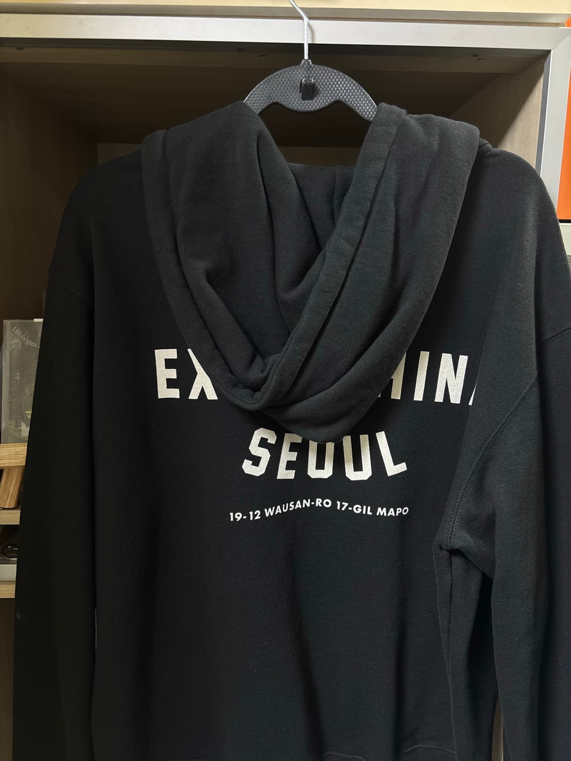 데우스 후드집업 블랙 L 상품이미지2