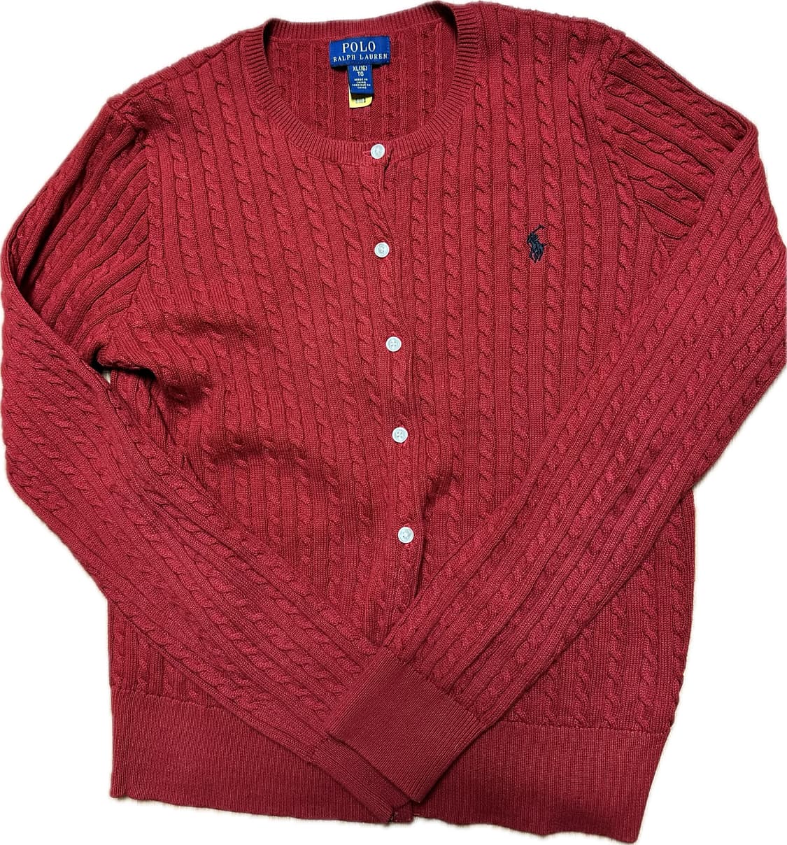 폴로랄프로렌 꽈베기 가디건 상품이미지1