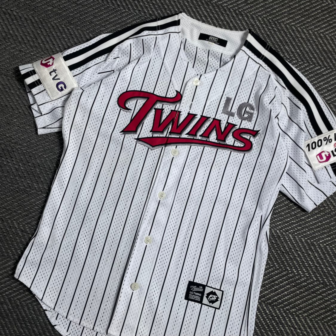 ACT LG 트윈스 박용택 유니폼 반팔 셔츠 y 3968 상품이미지1