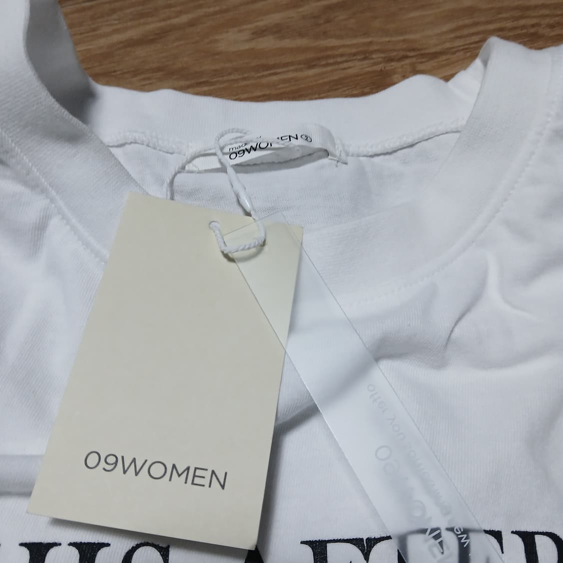 미사용 공구우먼 여성 오버핏 반팔 빅사이즈  상품이미지5