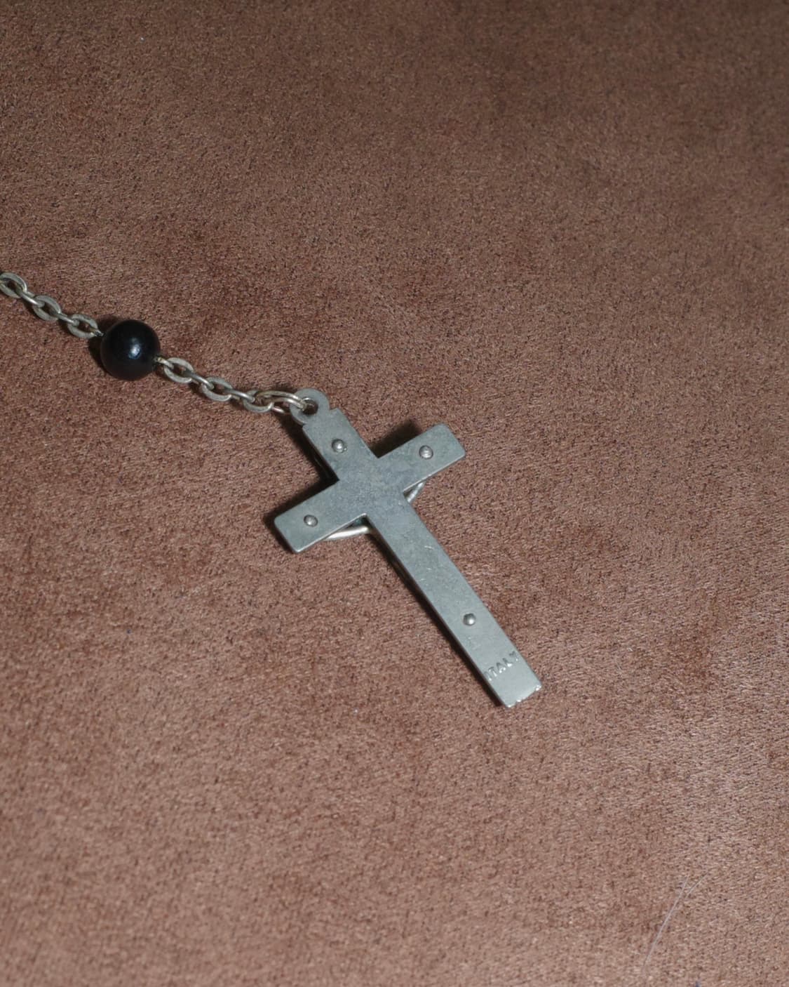 돌체앤가바나 로자리아 블랙 비즈 묵주 목걸이 상품이미지3