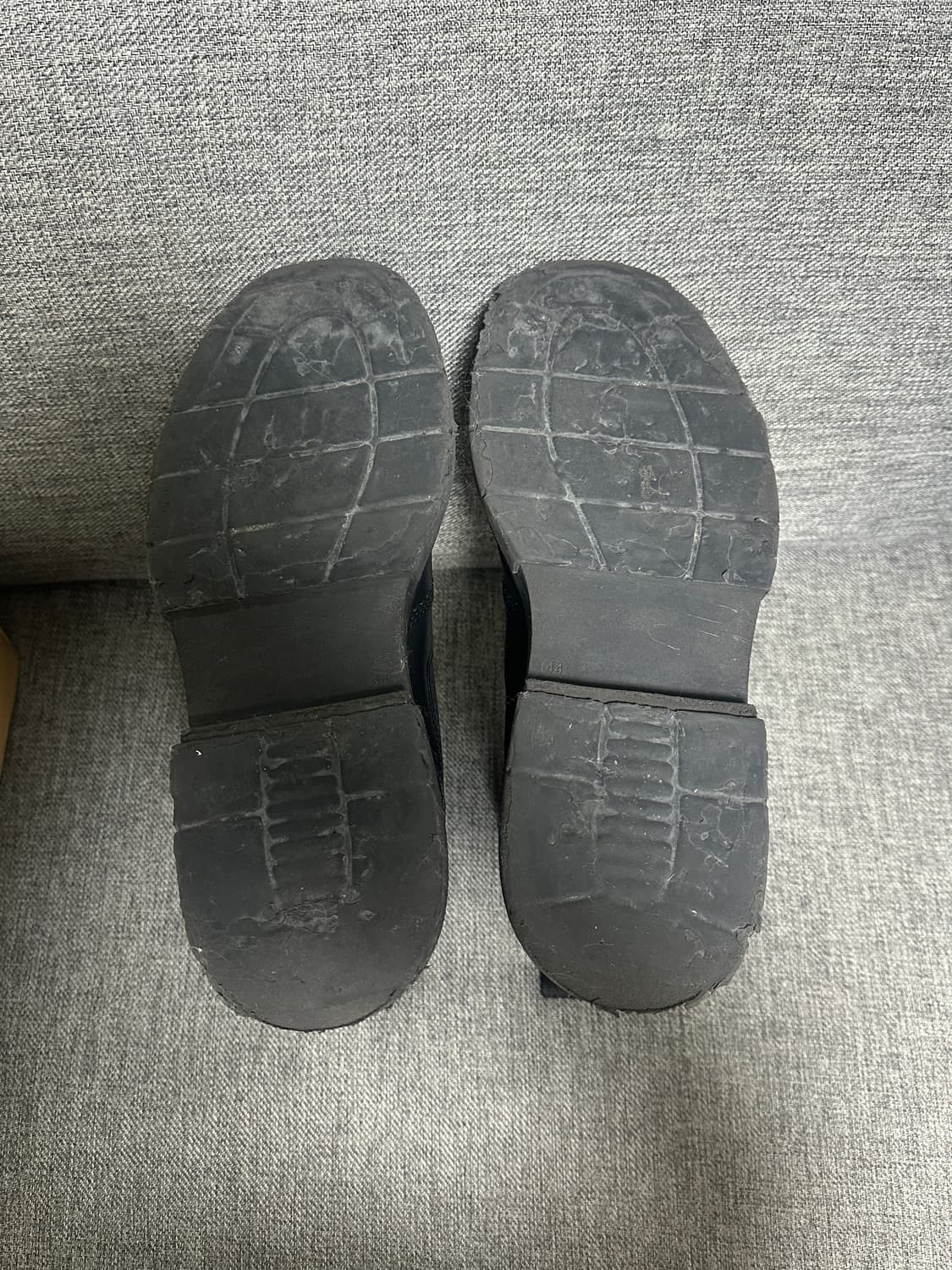 (44) 자라 트랙솔 레더 첼시 부츠 상품이미지5