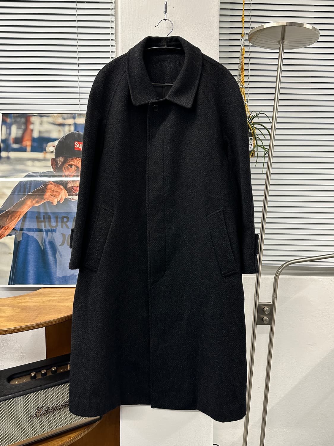 YSL 입생로랑 울캐시 맥코트 차콜 상품이미지1