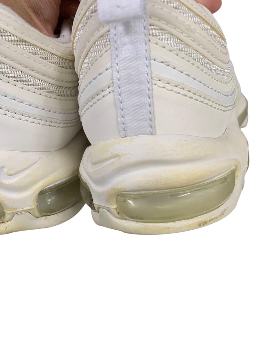 나이키 에어맥스 97 OG 트리플 화이트 275 상품이미지8