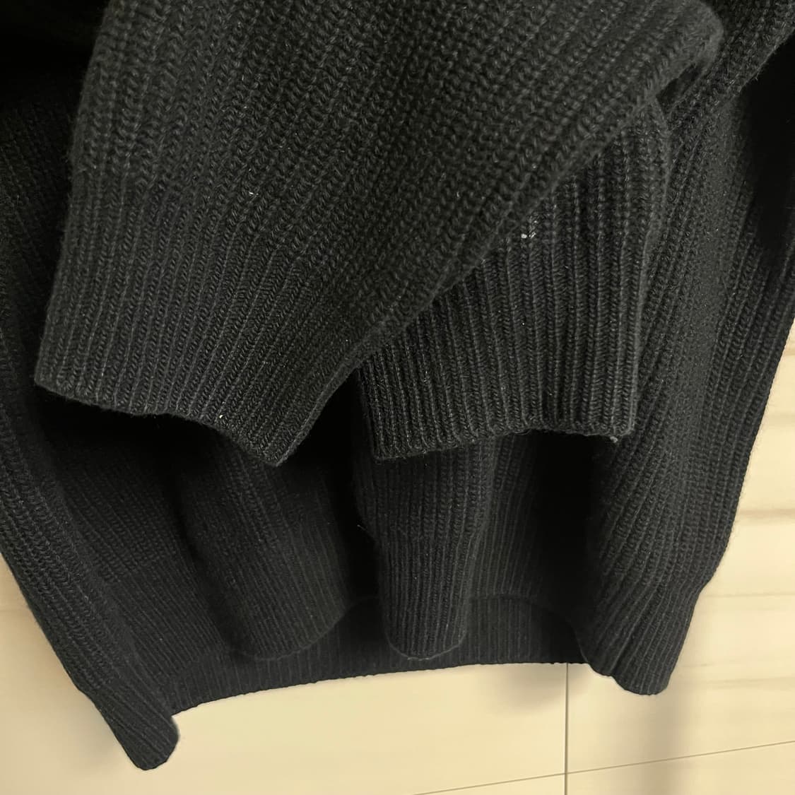 셀린느 로고 리브드 니트 상품이미지4