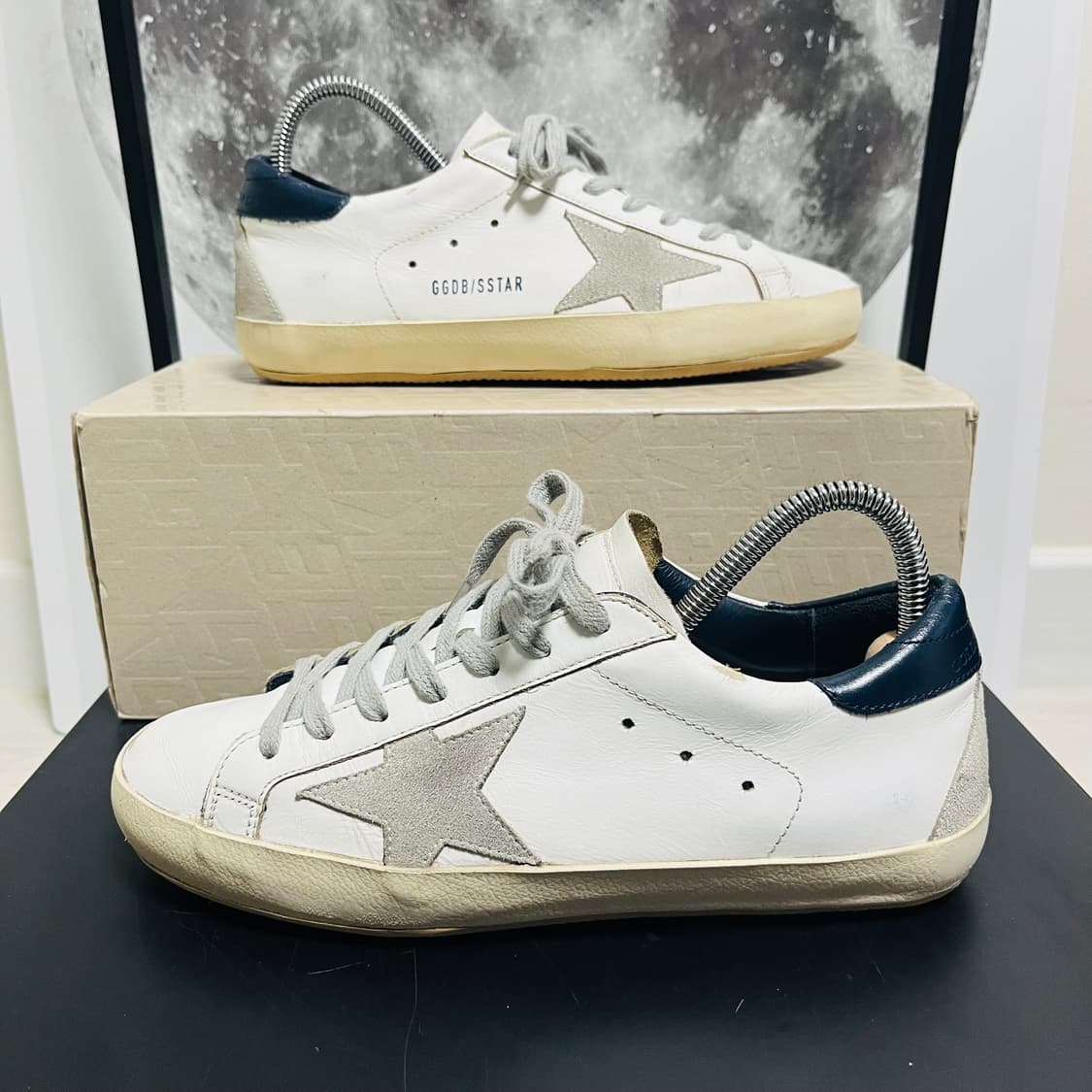 정품 39) 골든구스 네이비탭 스니커즈 250~255 상품이미지1