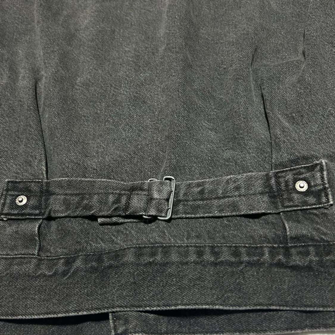 90s RRL BLACK TRUCKER JACKET XL 상품이미지2