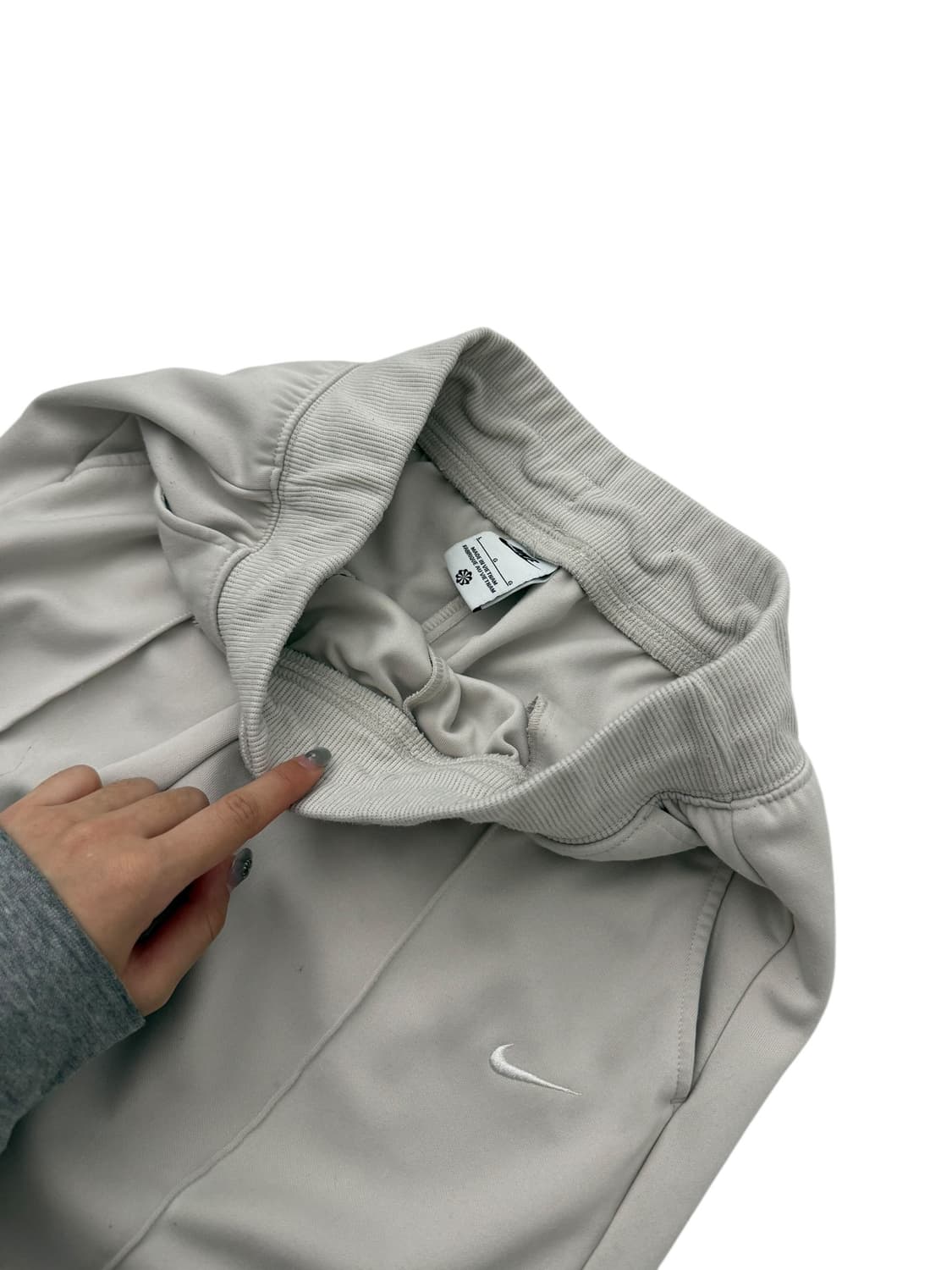 나이키 아이보리 와이드 팬츠 상품이미지9