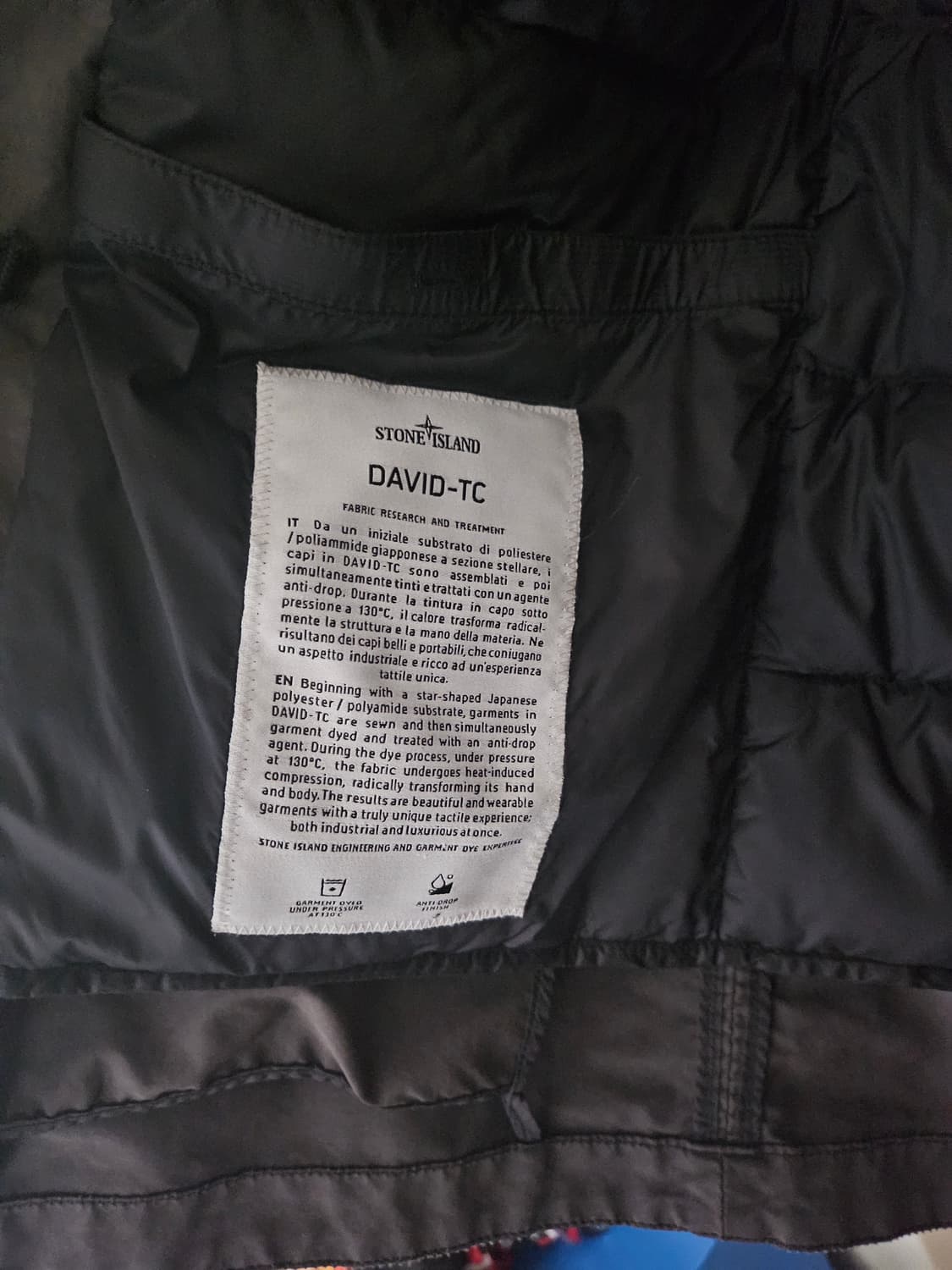 스톤아일랜드 데이비드tc 패딩 s 그레이 상품이미지6