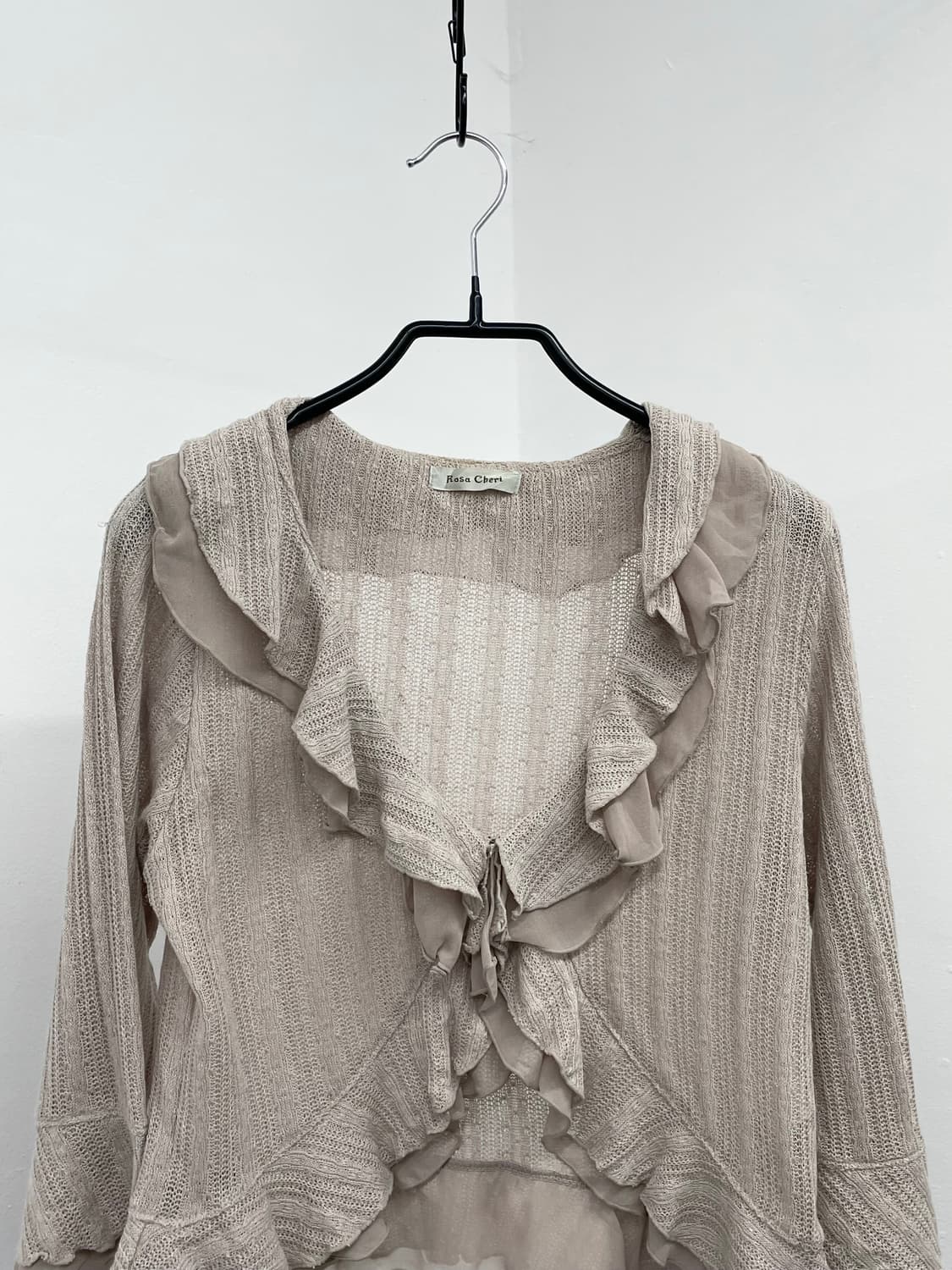 로사체리 모카 프릴 볼레로 상품이미지6