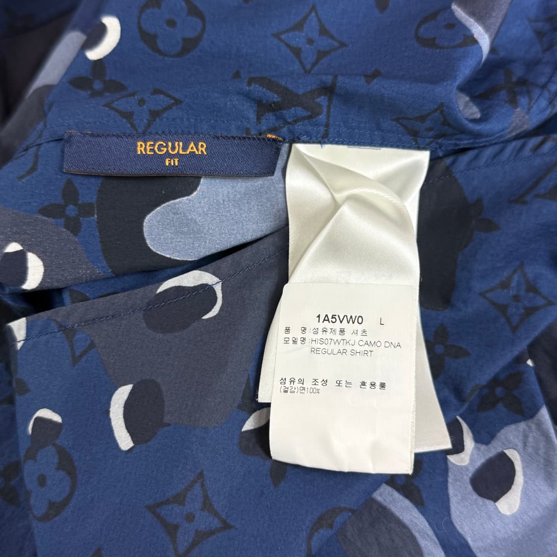 루이비통 모노그램 카모 DNA셔츠 상품이미지5