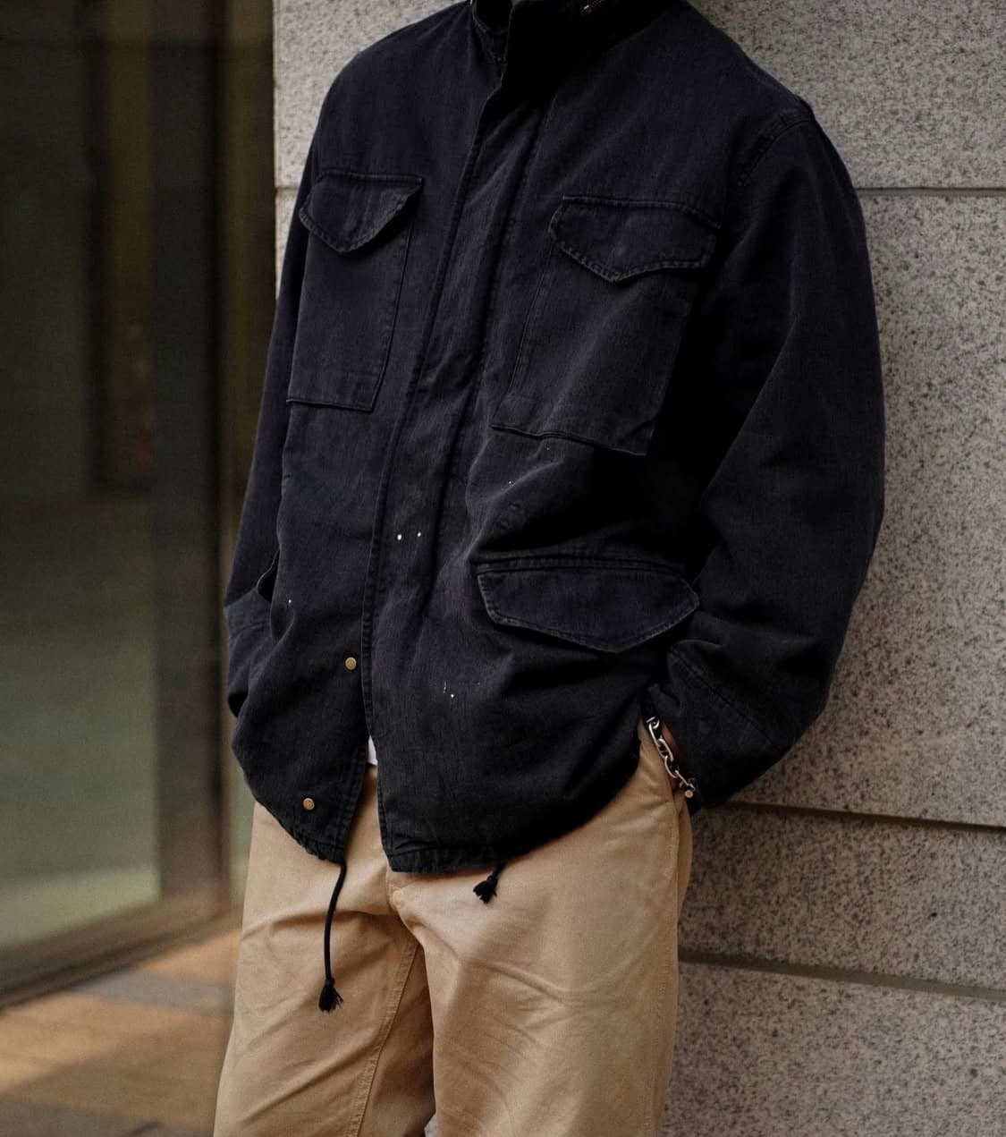 오베르쥬 어드레서 m65 VTG 블랙 판매 상품이미지1