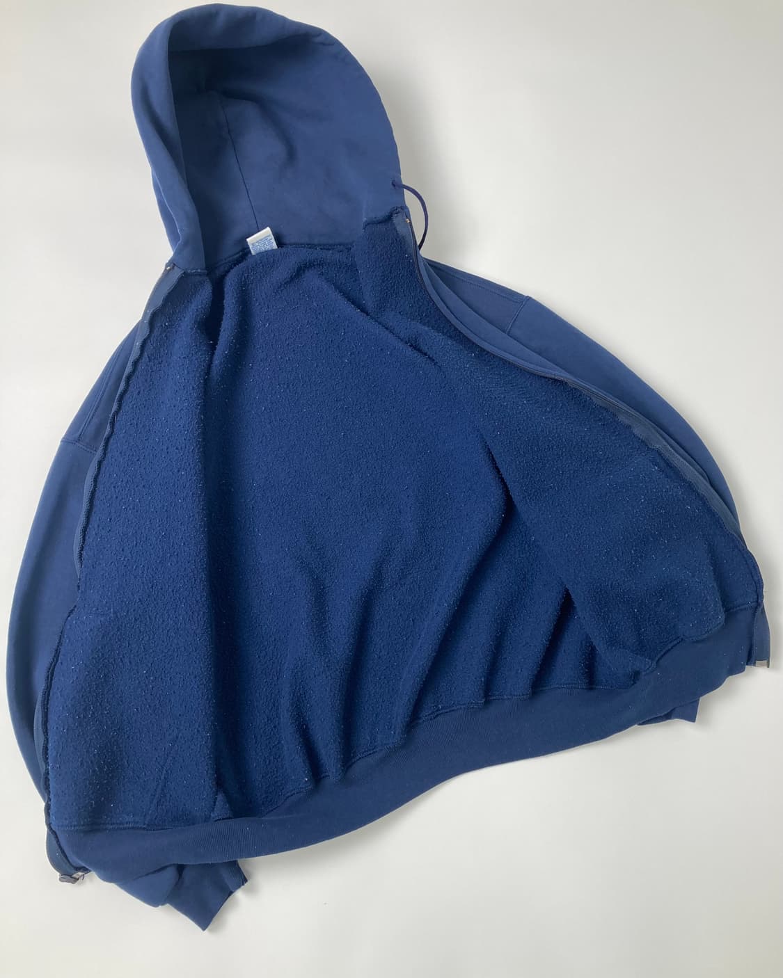 90s Russell Zip Up Hoodie (navy) 상품이미지7