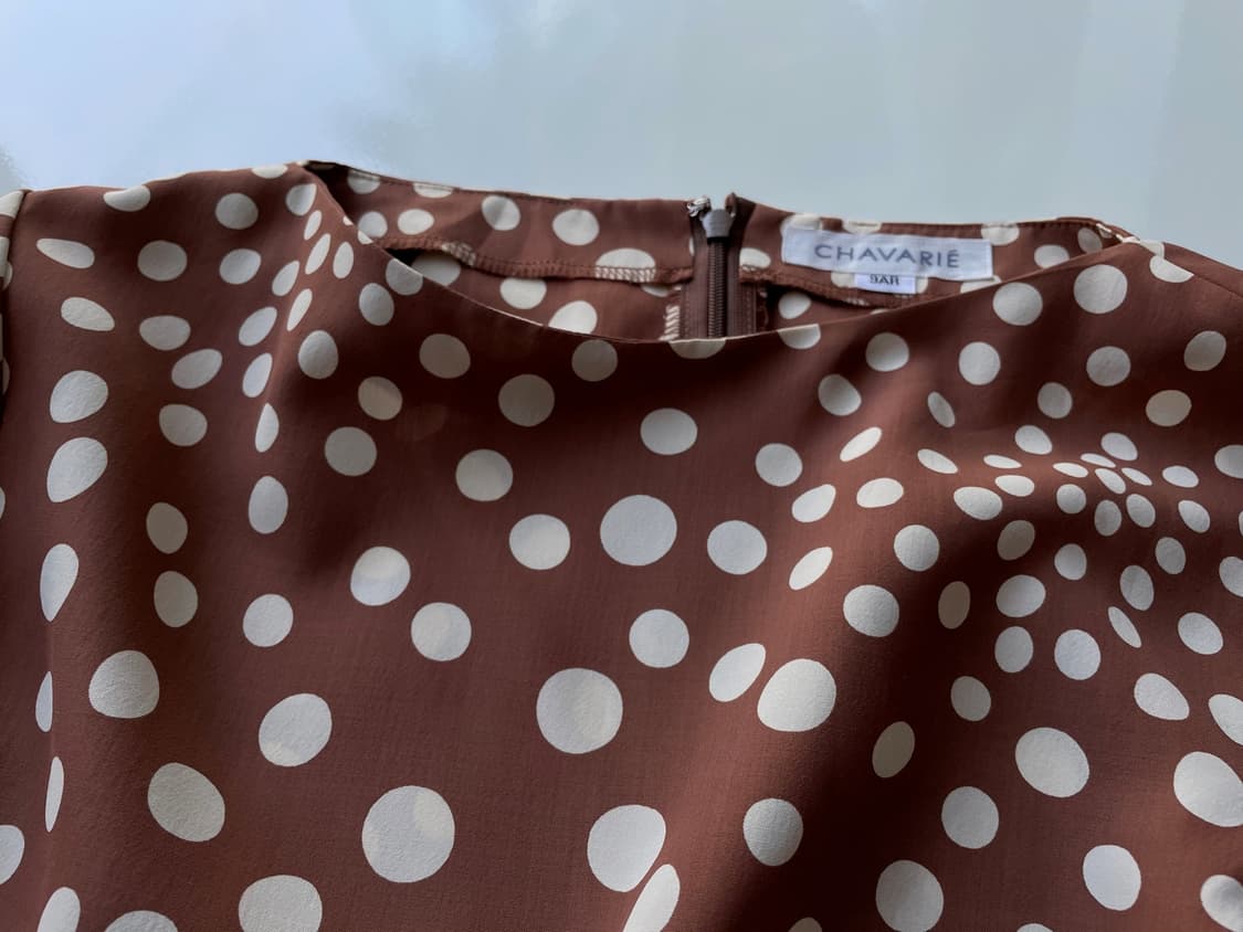 DOT patterned short blouse 상품이미지7