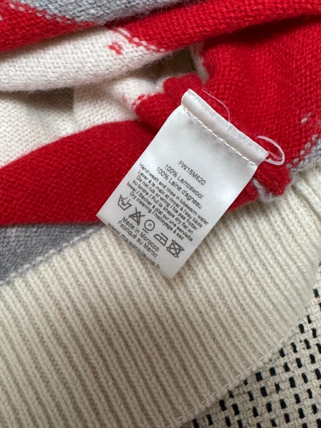 메종키츠네 스트라이프 니트 상품이미지5