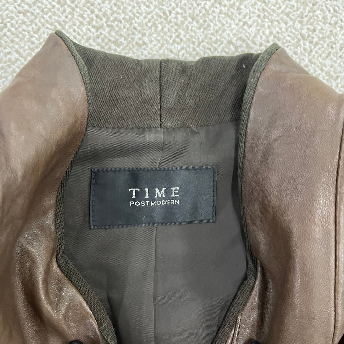 82 한섬 타임 양가죽 자켓 0220M 상품이미지2