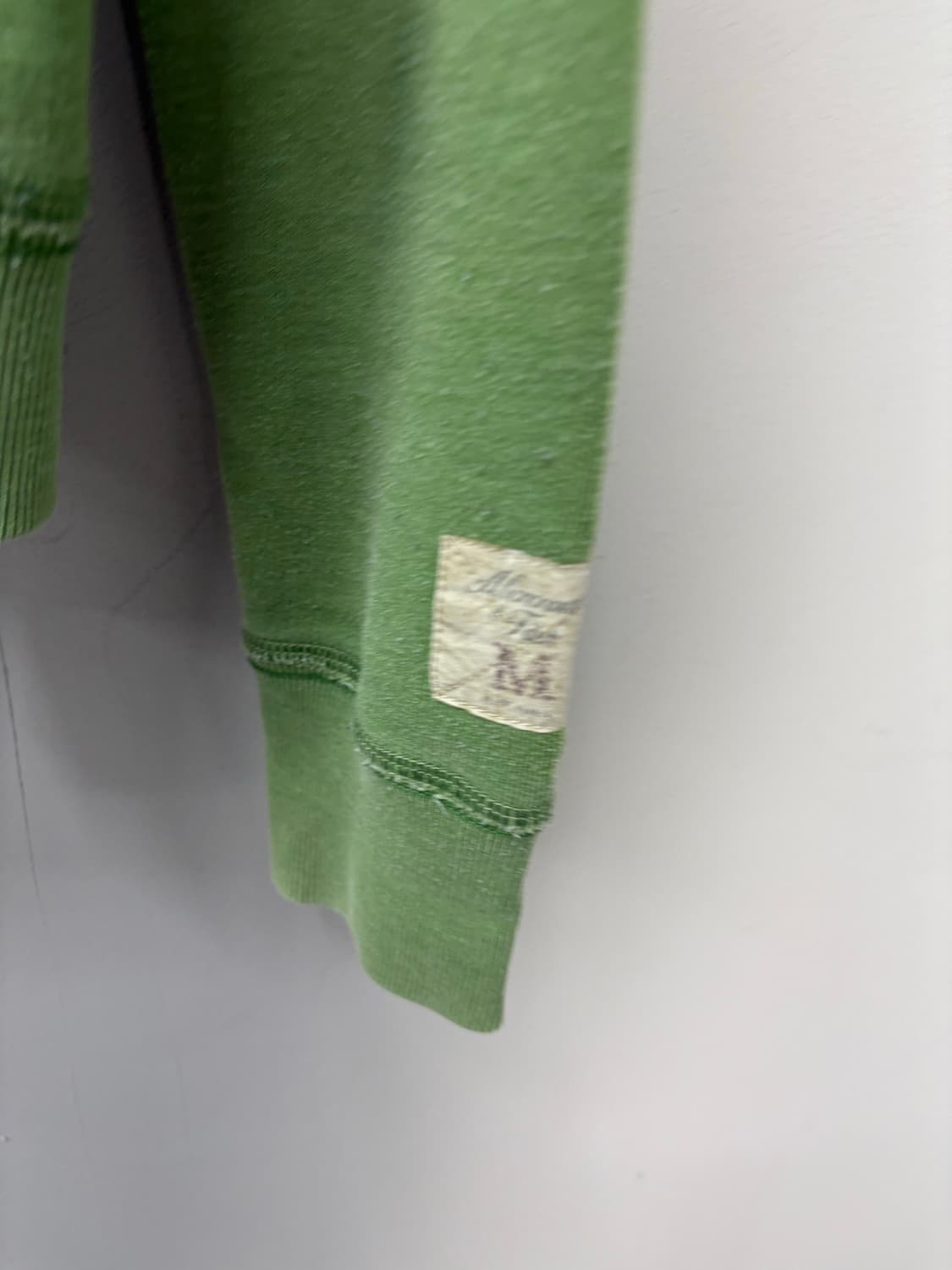 아베크롬비 그린 디스트레스드 후드티 A2732 상품이미지3