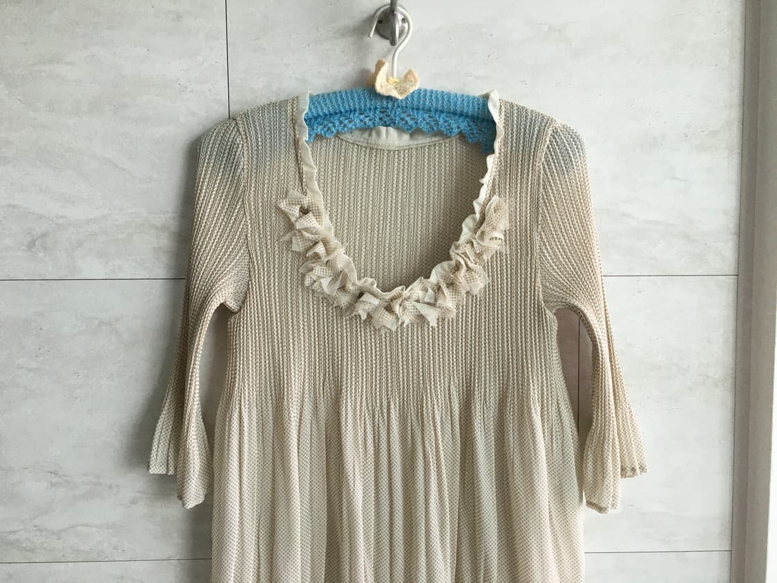 vintage pleated top 상품이미지2