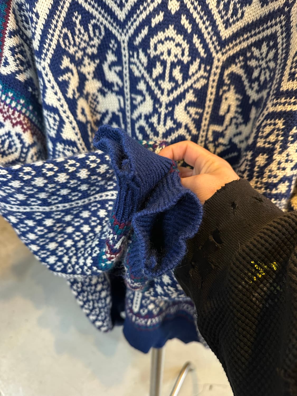 데일오브노르웨이 헤비 울 노르딕 스웨터 상품이미지6