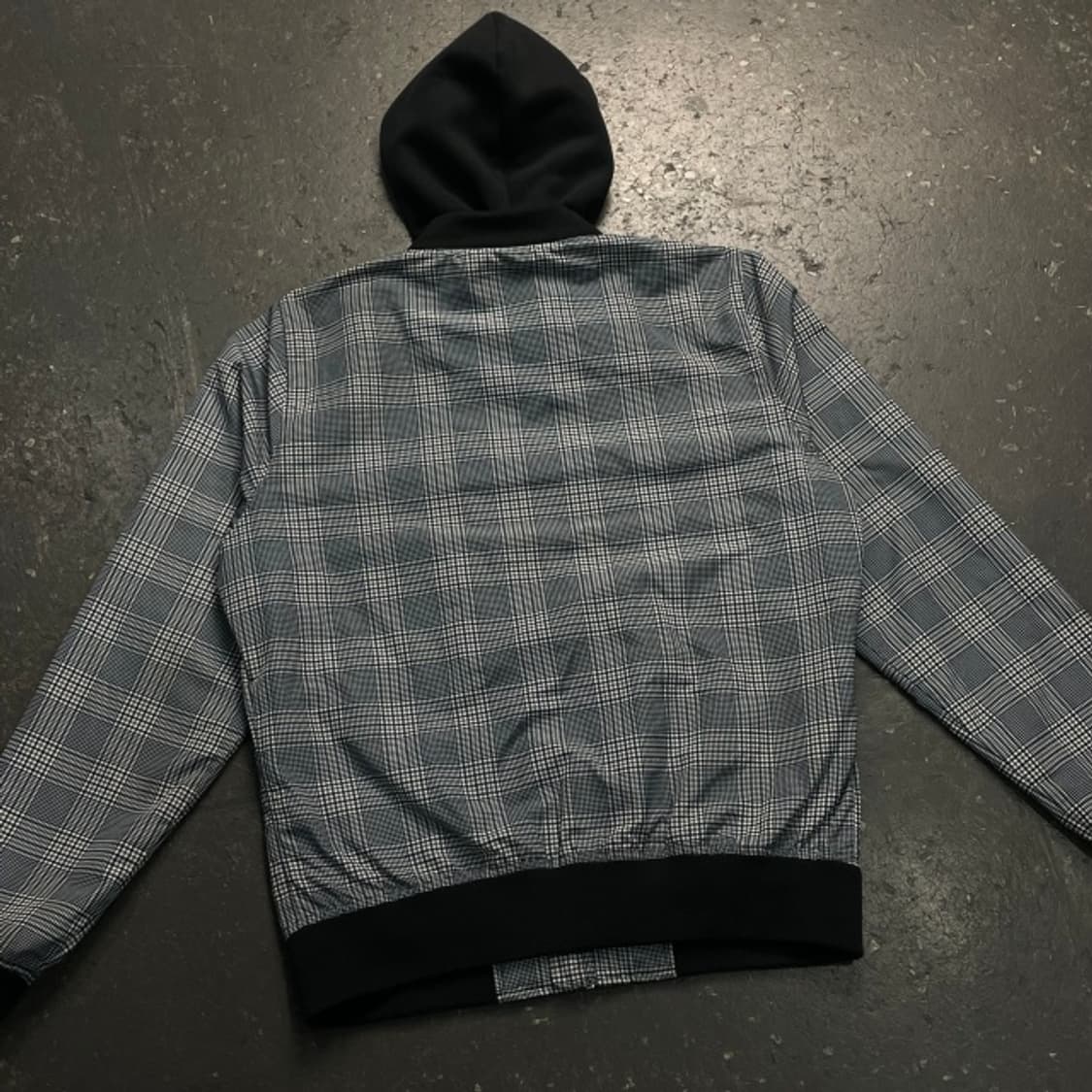 100 홀리스터 글렌체크 봄버자켓 상품이미지5