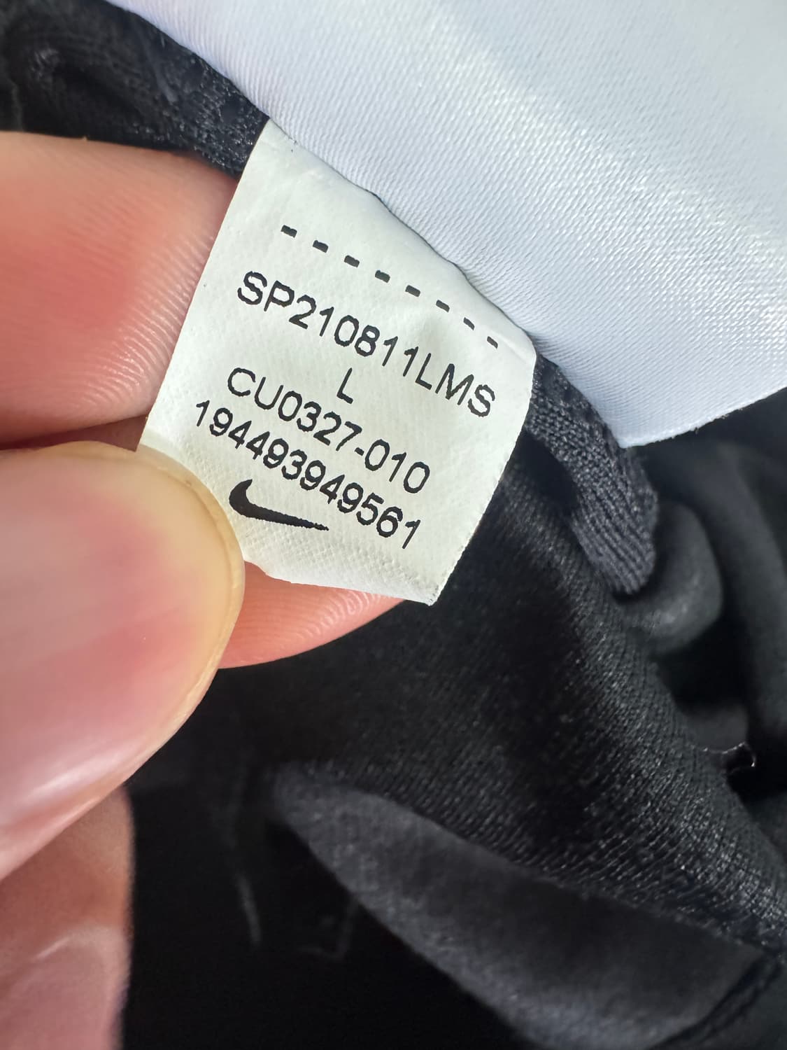 나이키 러닝 드라이핏 솔로 스우시 반팔 티셔츠 L 블랙 상품이미지5