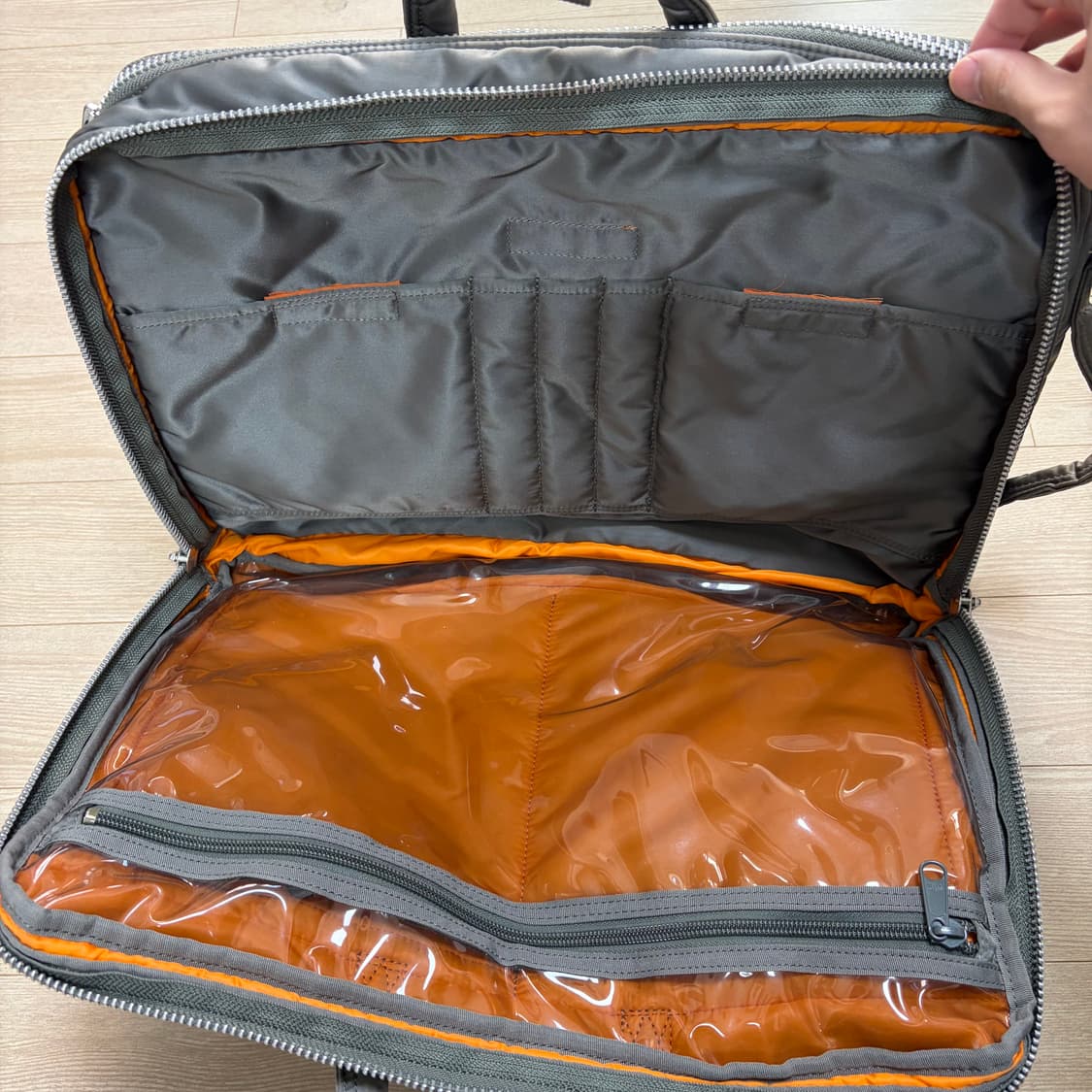 요시다포터 porter 2way 브리프케이스 실버그레이 상품이미지6