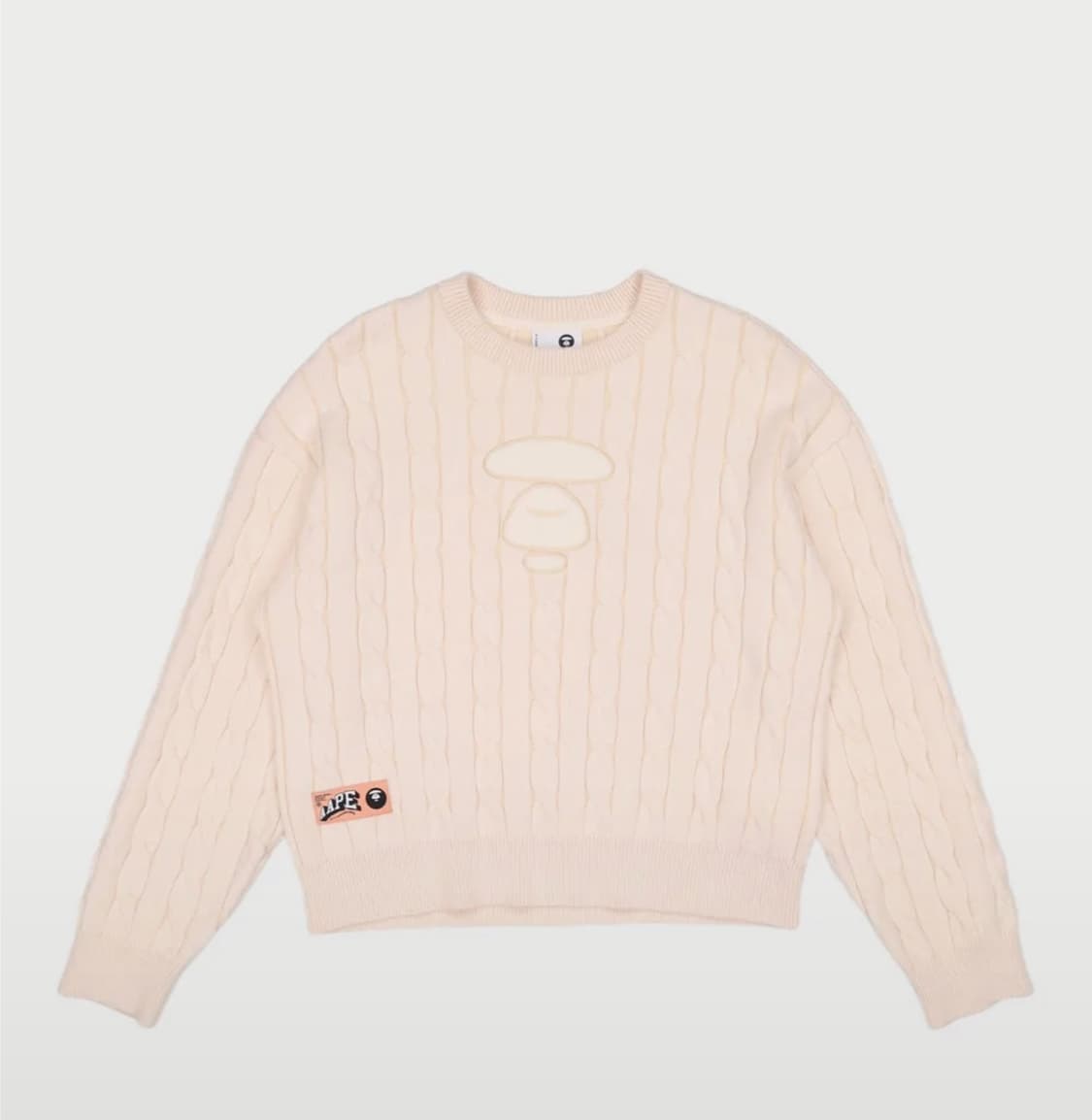 베이프 니트 아이보리 XS 판매 bape 상품이미지1