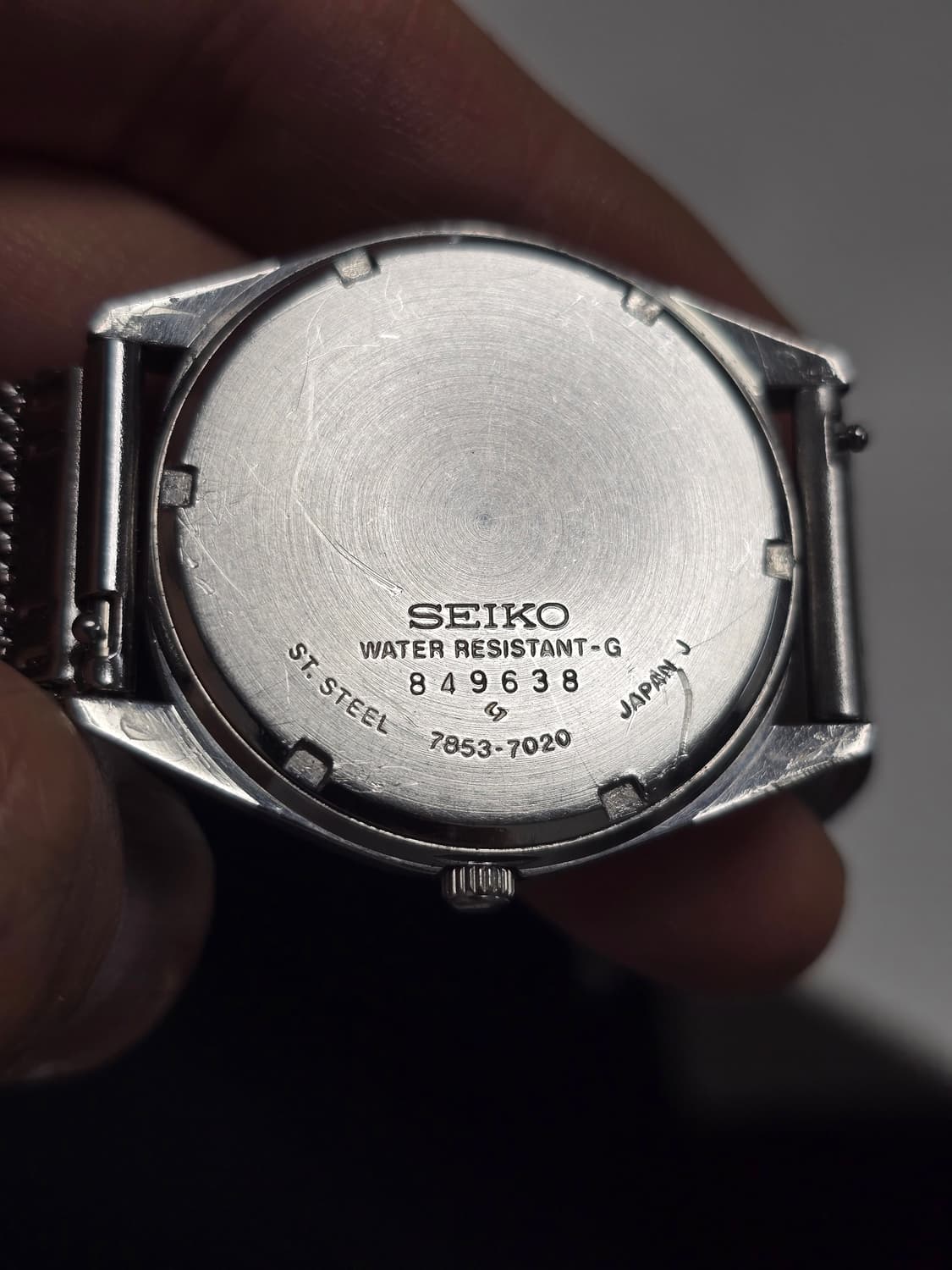 세이코 70's Lord Quartz 7853-7020 헤링본 다이얼 상품이미지3