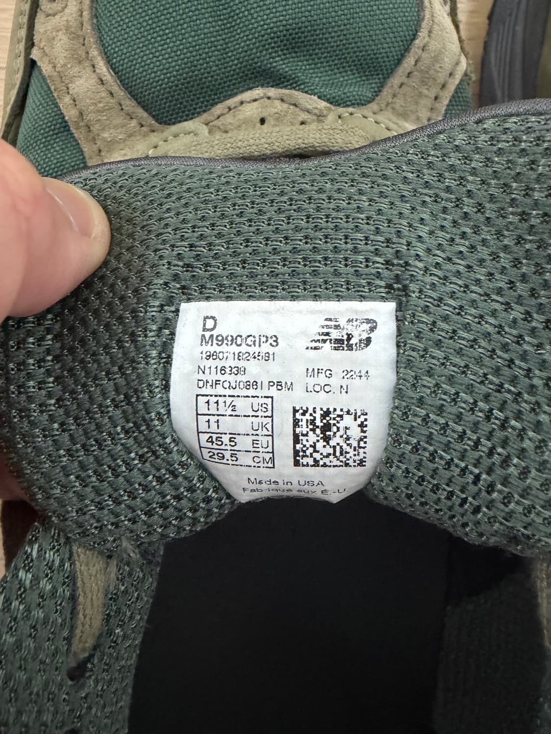 New balance teddy santis 990v3 295 상품이미지9