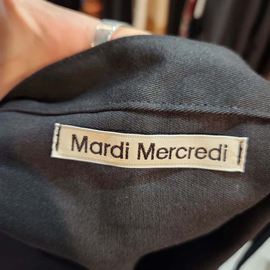 Mardi MERCREDI 트리플 플라워 캔버스 백 상품이미지3