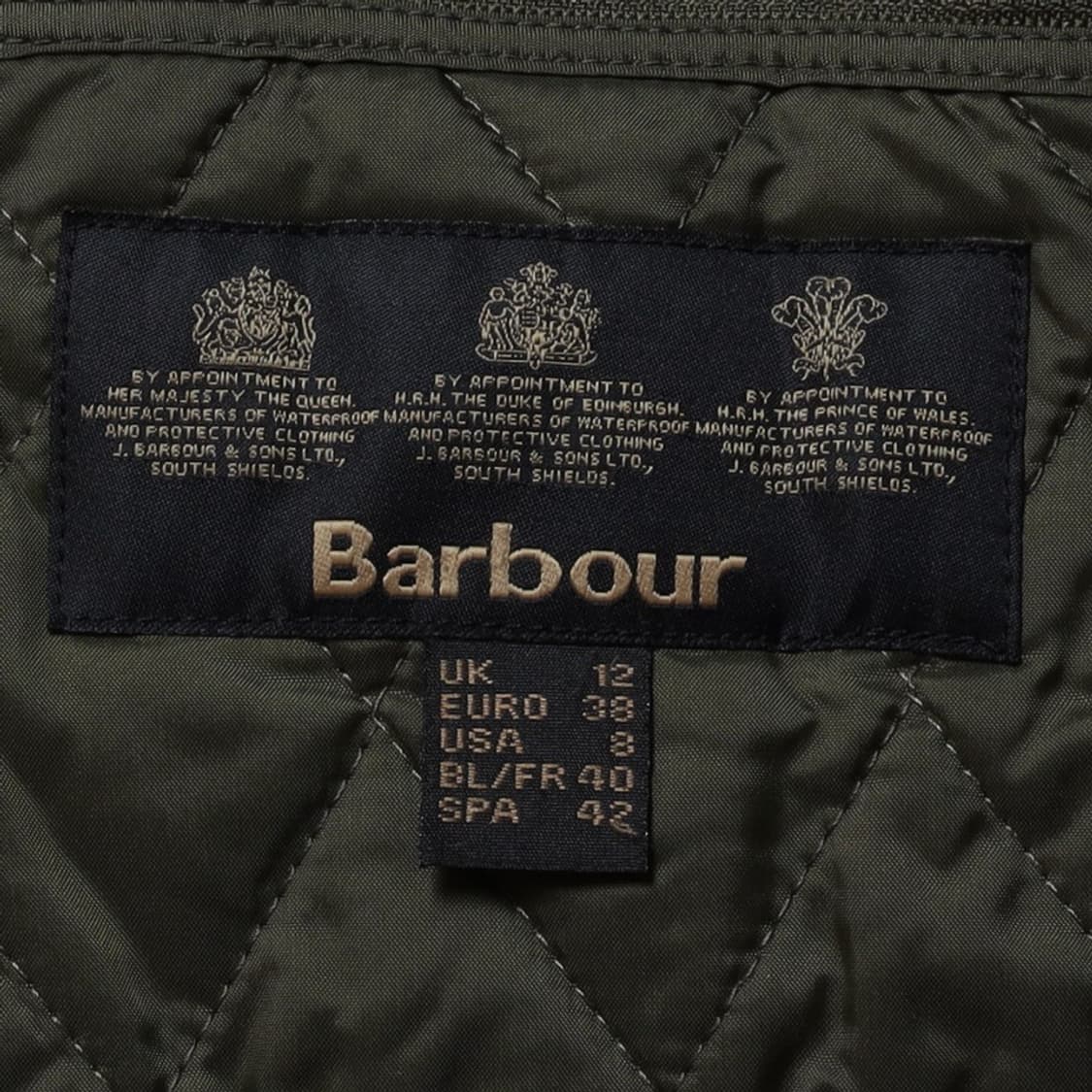바버 Barbour  Quilting Jacket
 상품이미지7