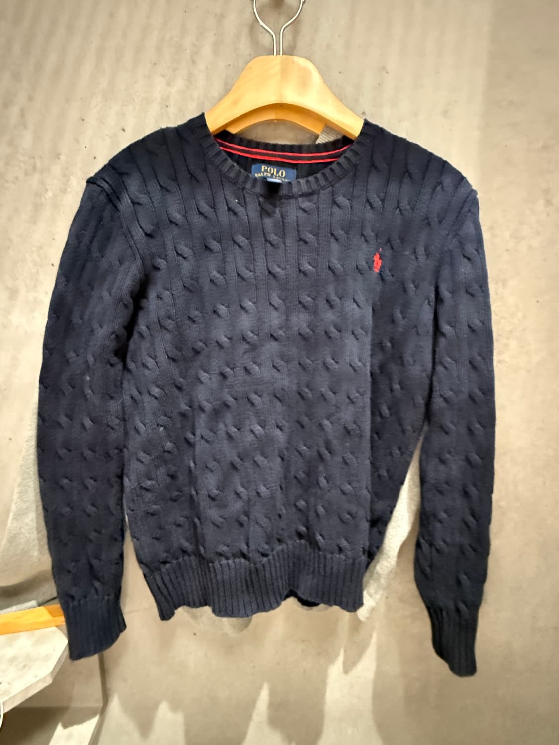 폴로 꽈베기 니트 상품이미지1