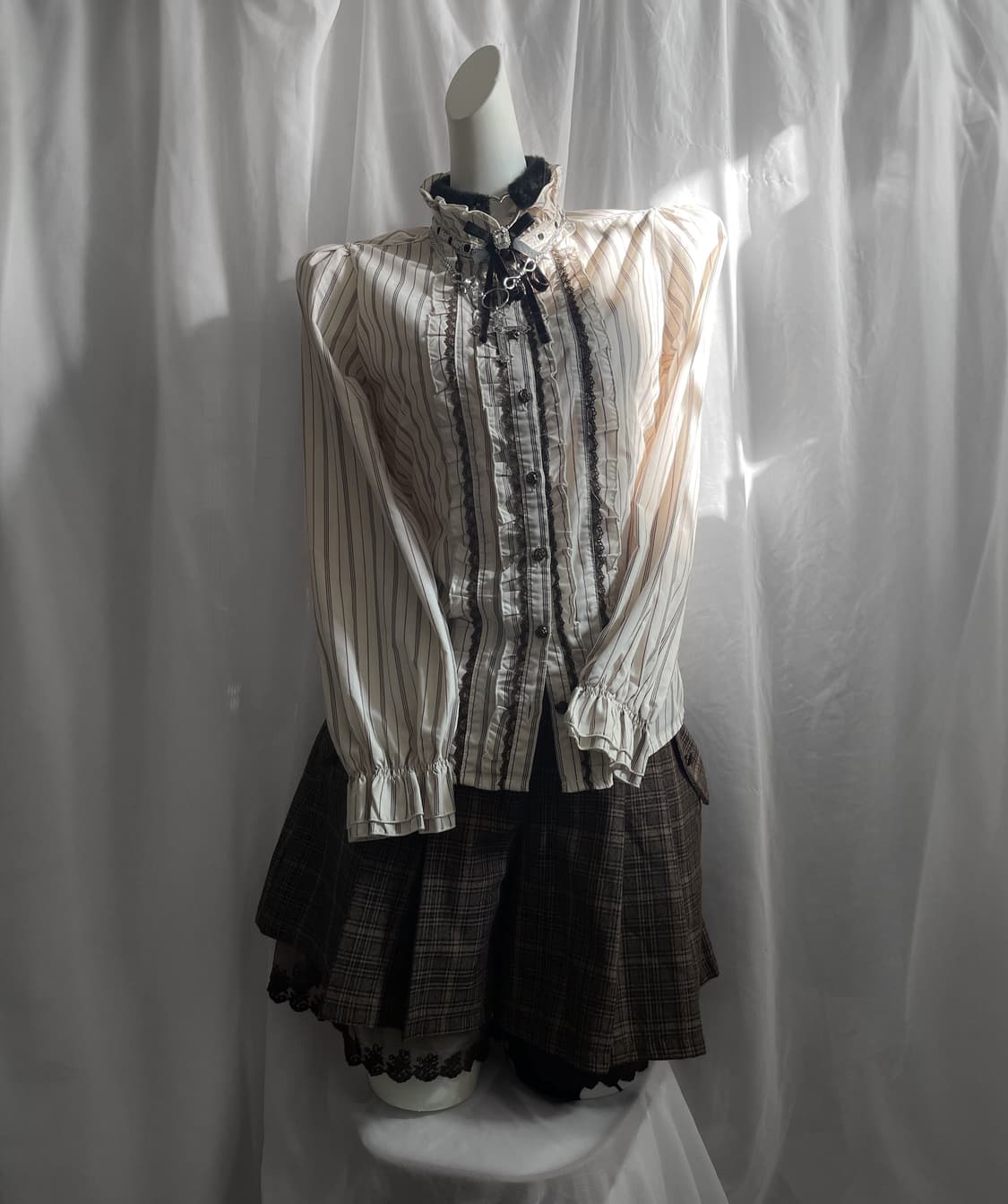 Axes femme blouse&pants set 상품이미지1