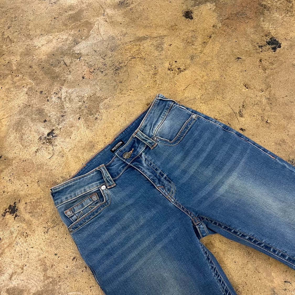 [정품/32] 트루릴리젼 블루 데님 청바지 b19 상품이미지1