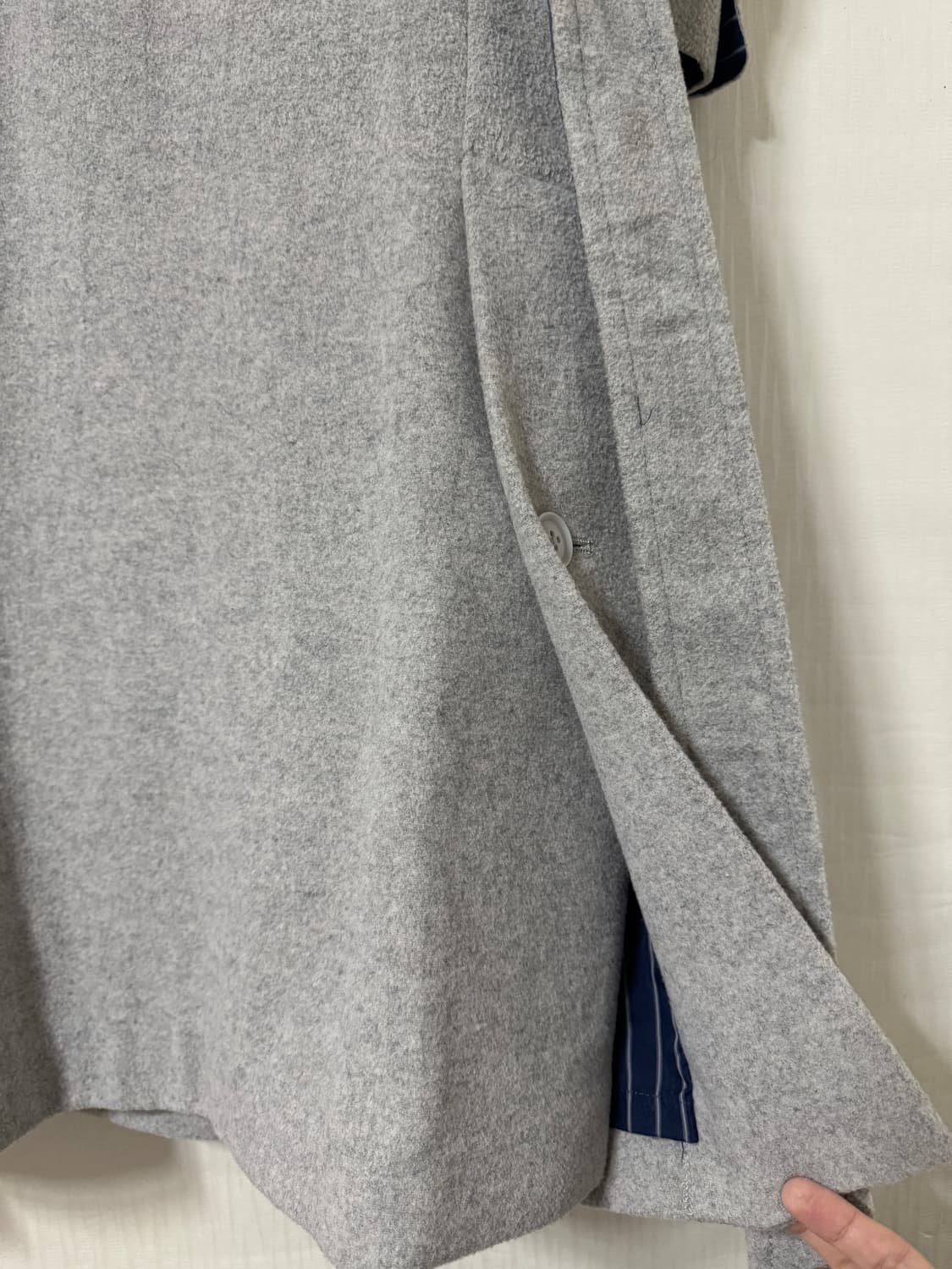 니코앤드 노카라 울블렌드 코트 상품이미지5