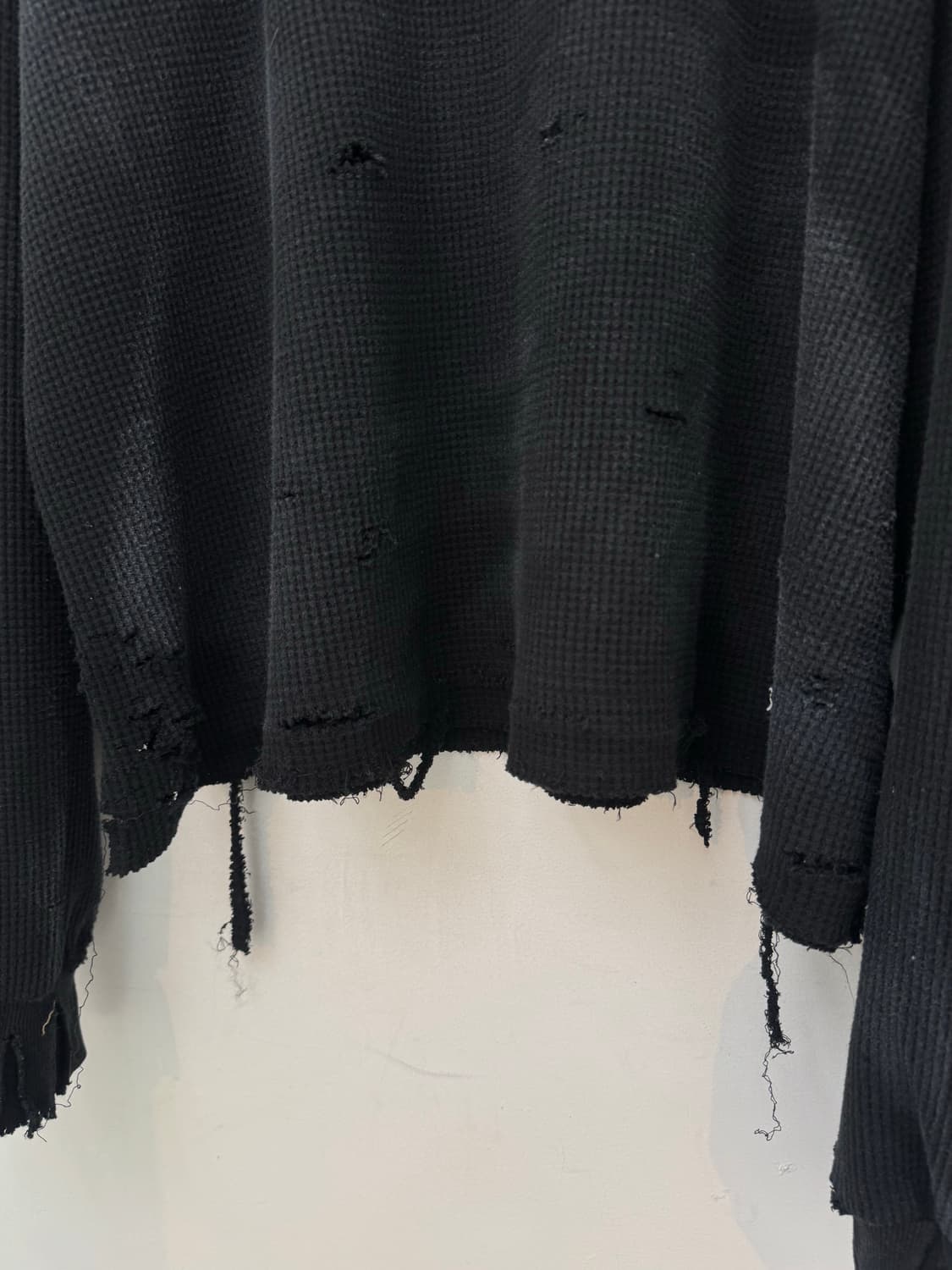 빈티지 와플 긴팔 상품이미지5