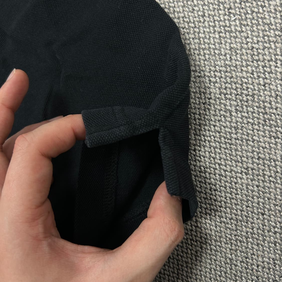 프라다 스펠로고 블랙 카라티(L) 상품이미지7